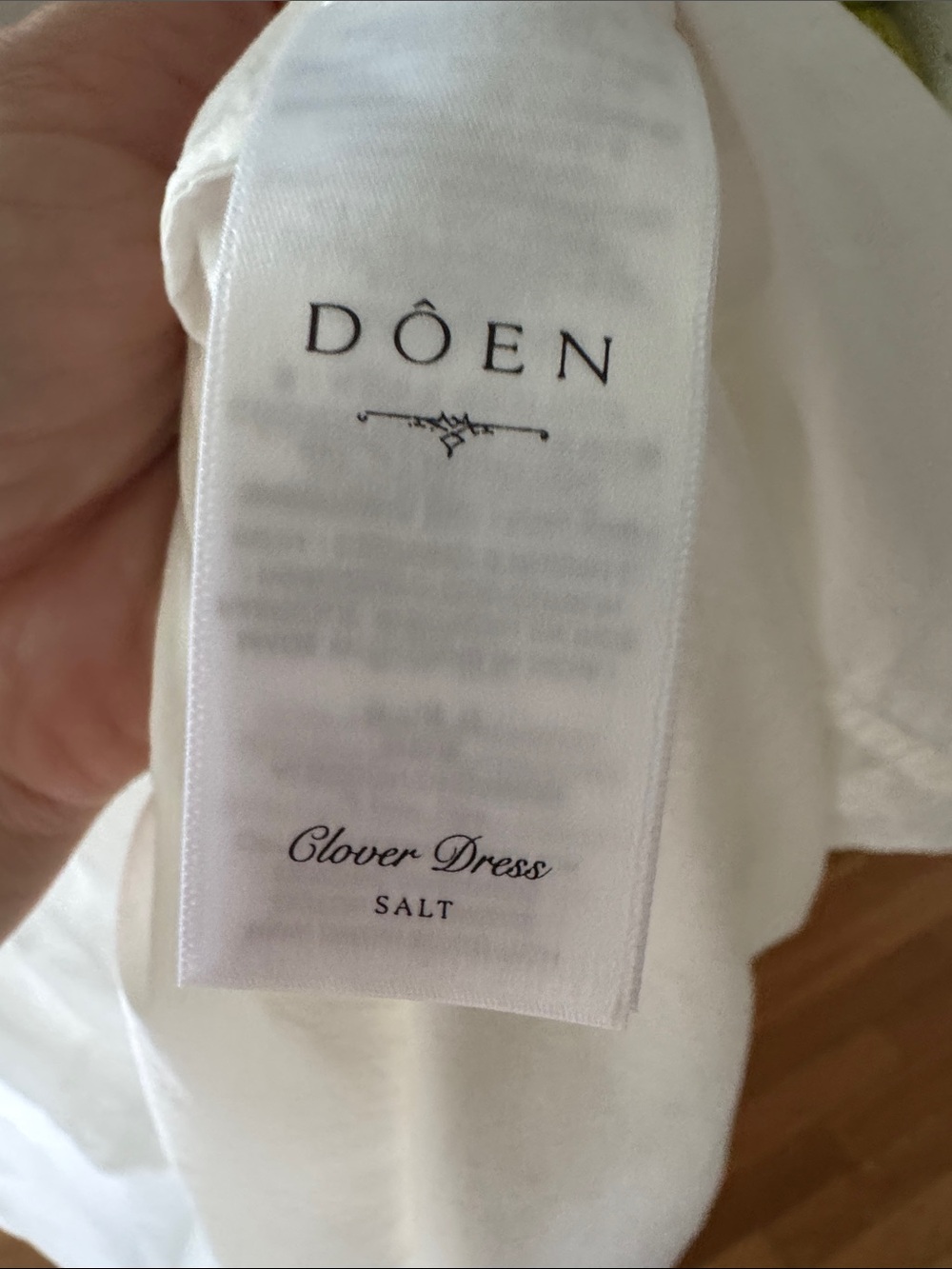 Doen Clover Dress in Salt (Current Season) - Picture 5 of 6